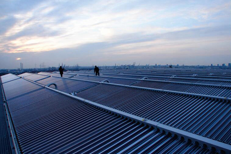德国太阳能集中供热工程